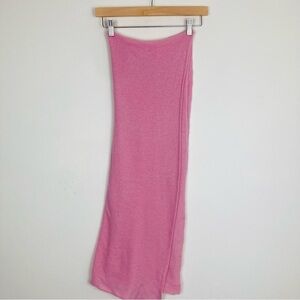 Pure Amici 100% cashmere baby pink scarf / wrap